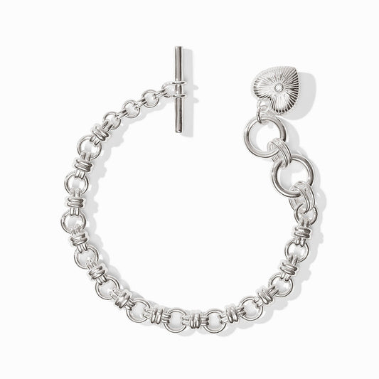 Esme Heart Bracelet-Cubic Zirconia