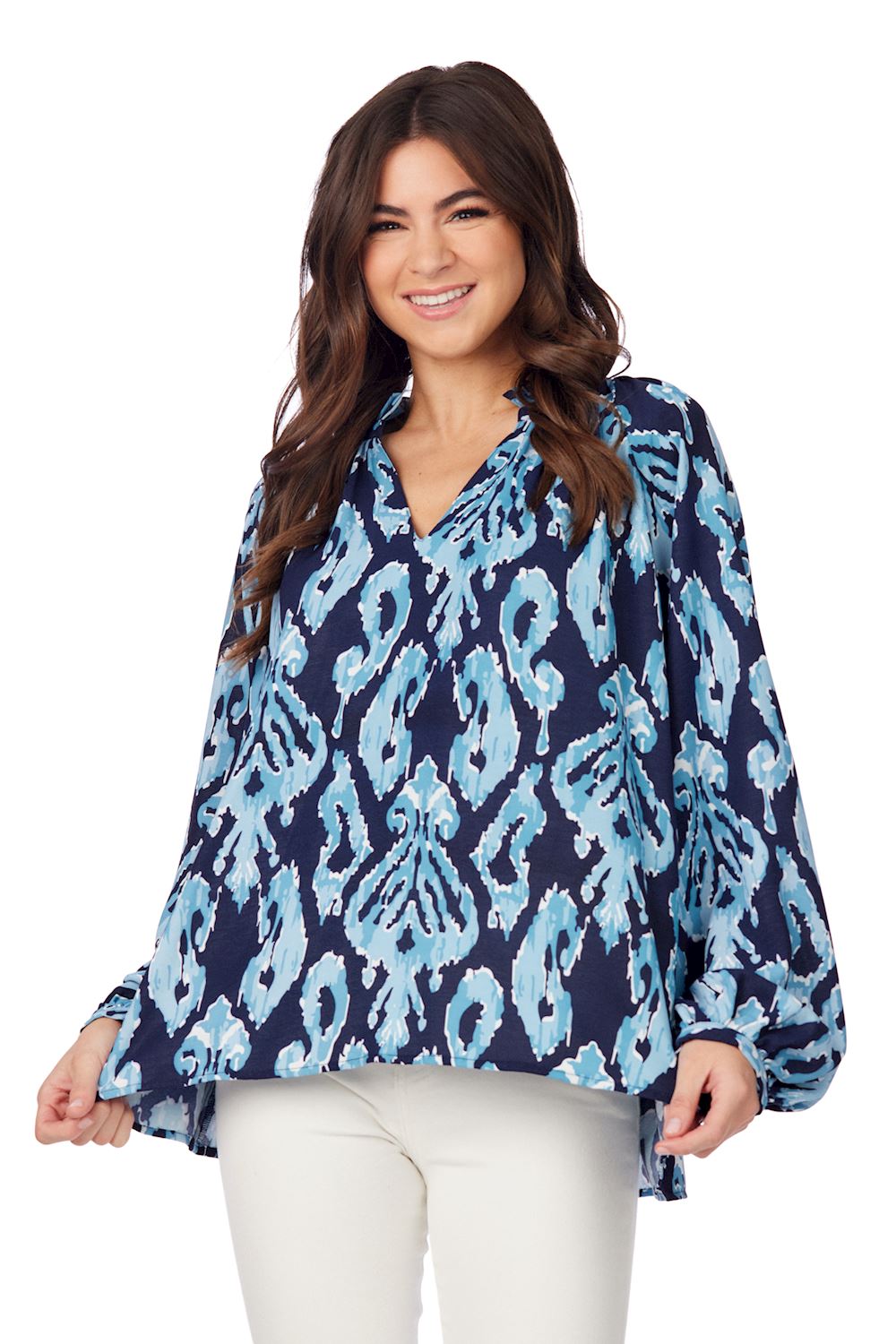 Block Print Warren Top