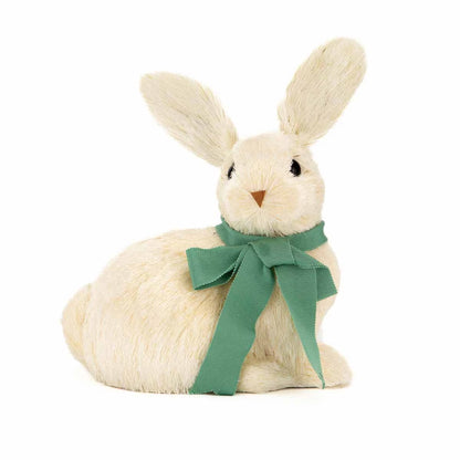 Palmer Bunny Decor White/Dusty Blue