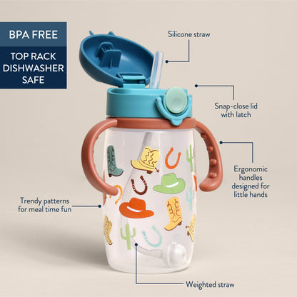 Itzy Sips™ Straw Cup With Snap-Close Lid