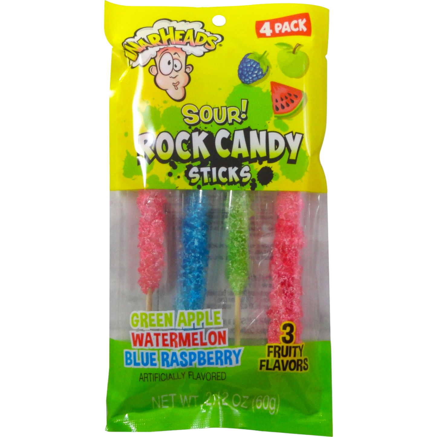 Warheads Sour Rock Candy