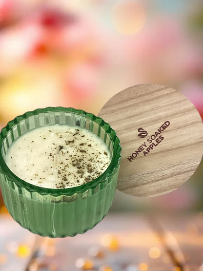 Honey Soaked Apples Cathedral Candle