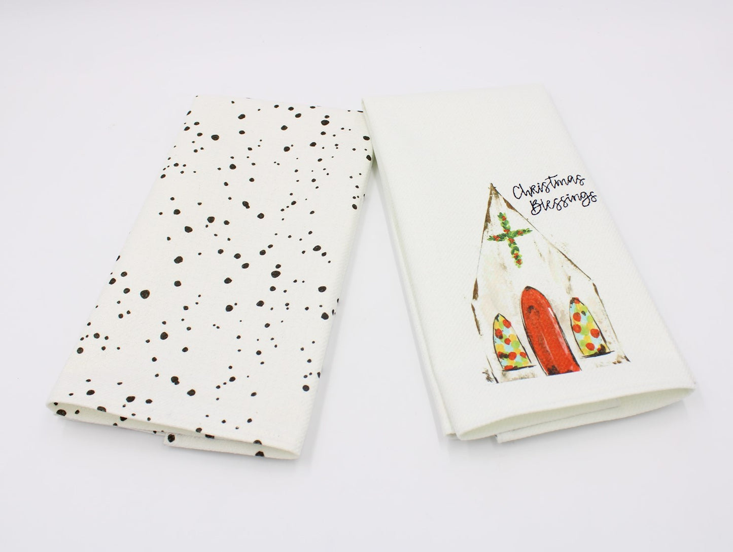 Christmas Blessings Tea Towel Set