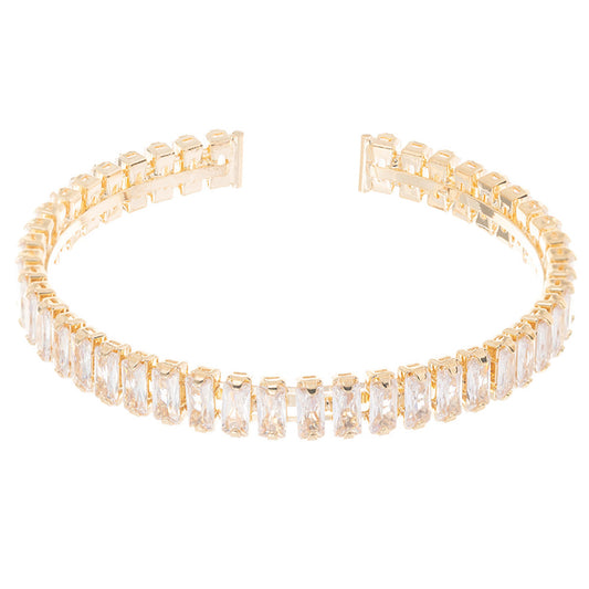 Cubic Zirconia 1 Line Bracelet