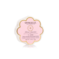 French Lavender Daisy Spongette: round, flower-shaped bath sponge in pink/white "7+ Uses" packaging. Size: standard.