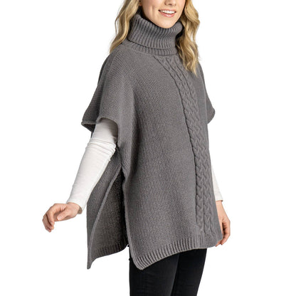 Jack & Missy Park City Poncho Gray