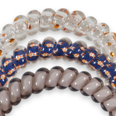 Spiral Hair Coils | Houston Astros Hair Ties