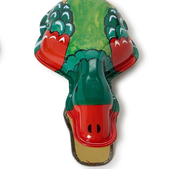 Quacks Hand Crafted Duck Vintage Clicker Toy