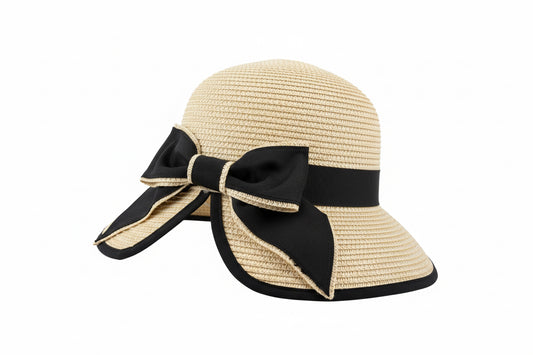 Hilo Sun Hat Natural/Black
