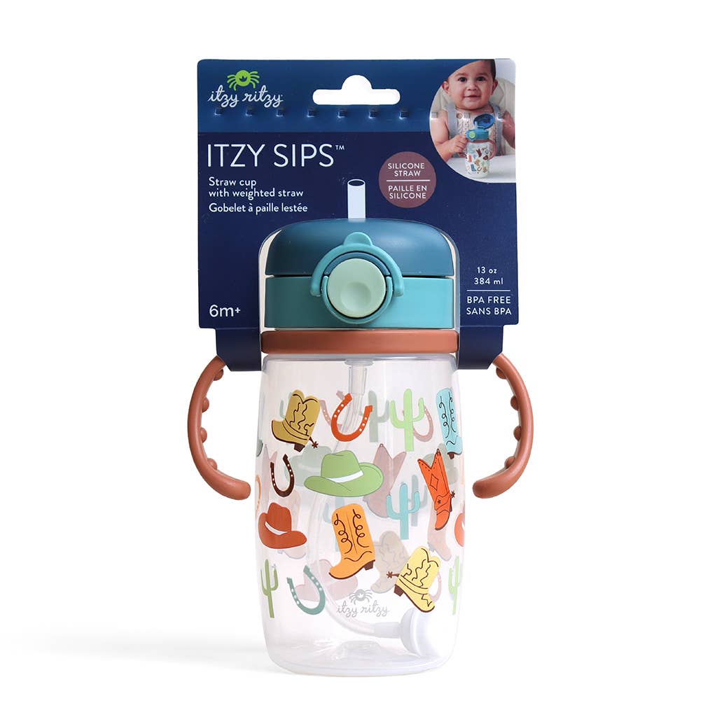 Itzy Sips™ Straw Cup With Snap-Close Lid