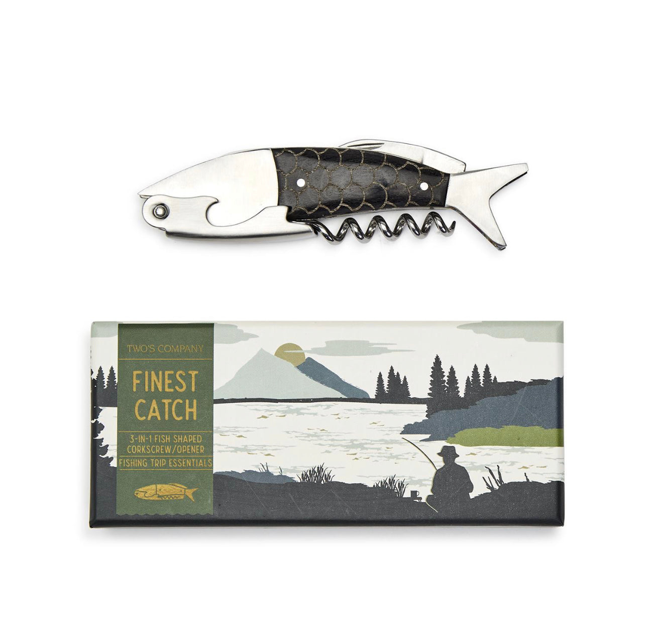 Finest Catch 3-in-1 Bottle Tool Opener in Gift Box