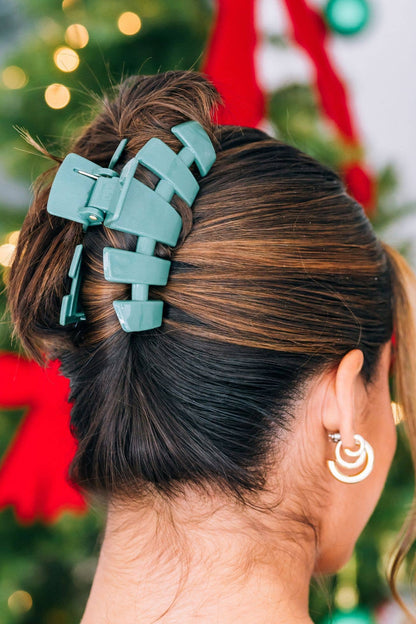 Classic Hair Clip | Large | Mistletoe