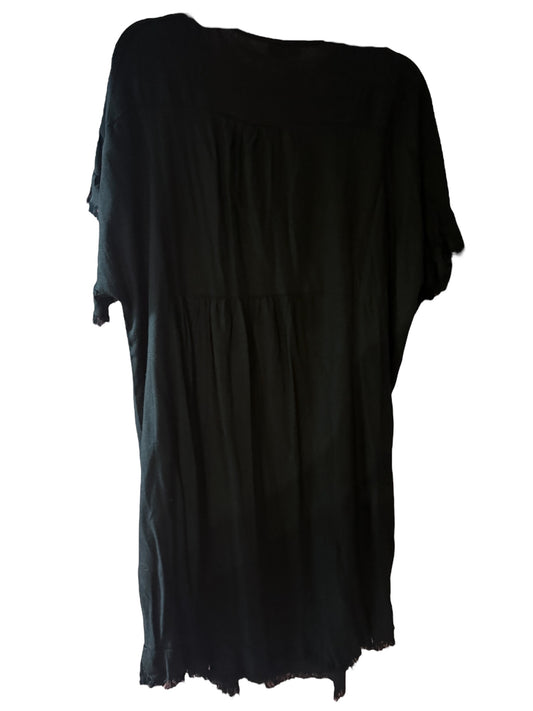 Black Linen Dress