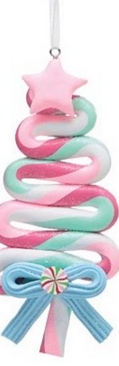 Candy Trees and Suckers Ornaments
