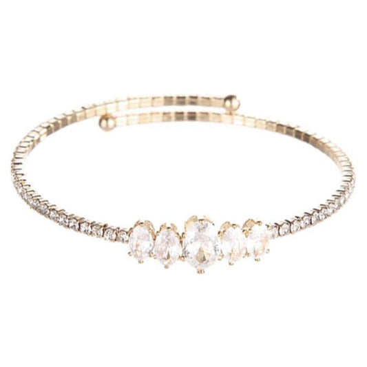 Flexible Crystal Bangle