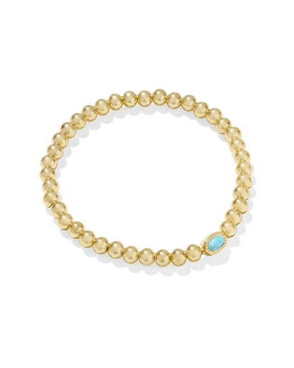 Daphne Link Chain Gold with Colored Stone