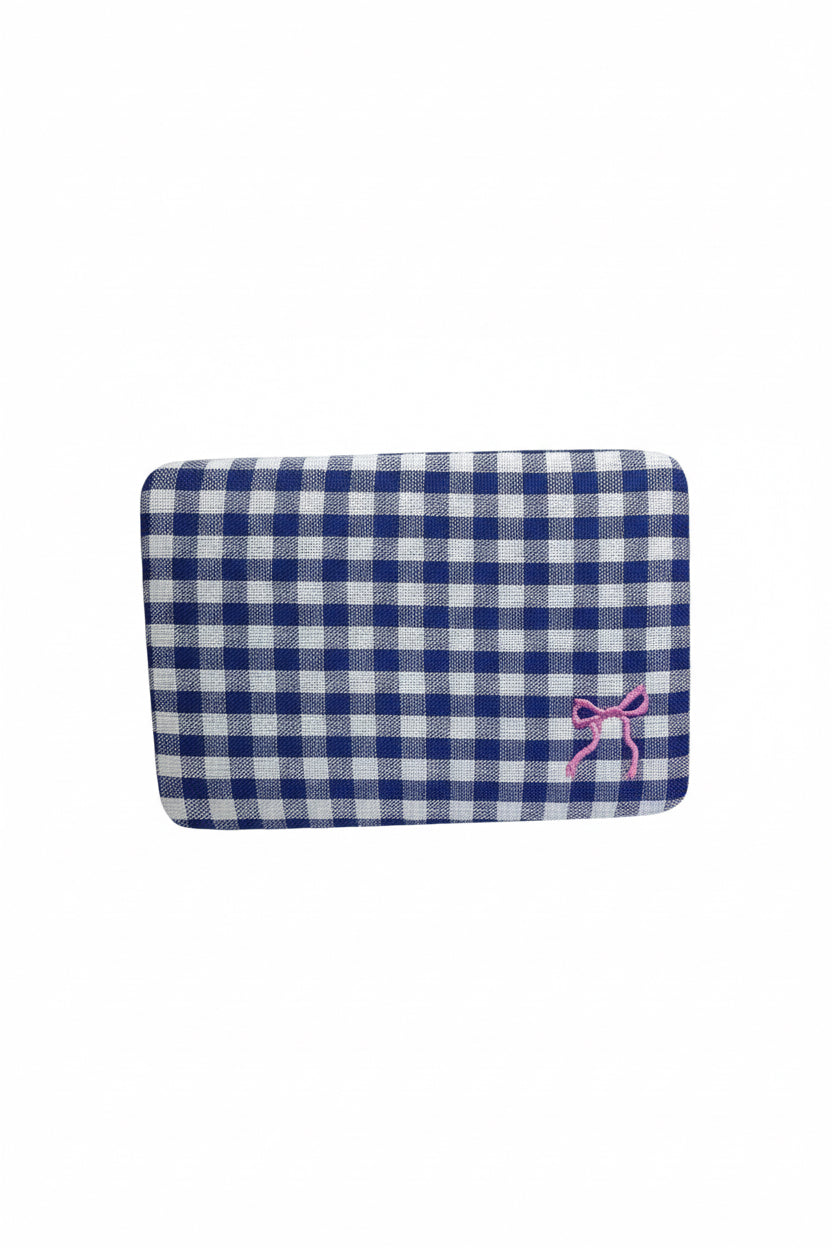 Gingham Jewelry Case