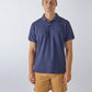 Men's Navy Collared Polo