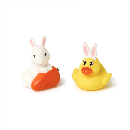 Bunny + Duck Bath Buddies