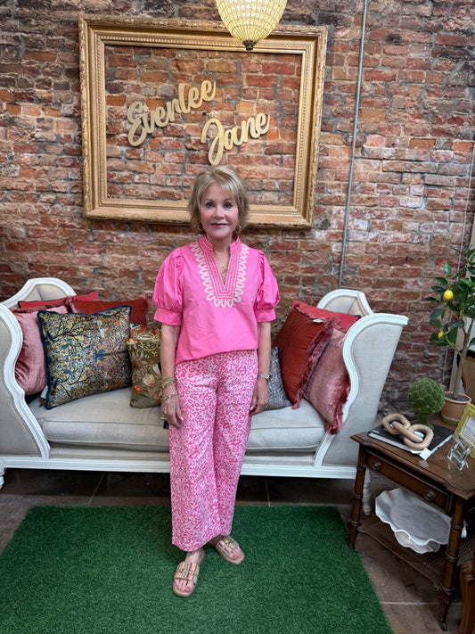 Leopard Print Pants with Pockets