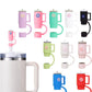 This is a collection of self-stirring mugs available in various colors. The mugs feature an in-built stirring mechanism and are accompanied by a Straw Cover Cap. There is also an exclusive stainless steel Self-Stirring Mug available with the same features as the colored ones. Mugs come in standard coffee mug sizes.