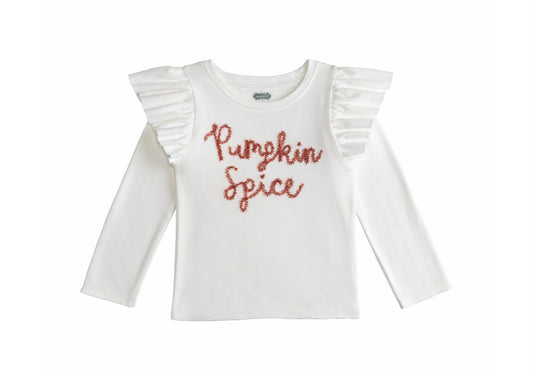 Ivory Pumpkin Tinsel Tee