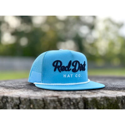 Red Dirt Cowboy Bill White Rope Hat