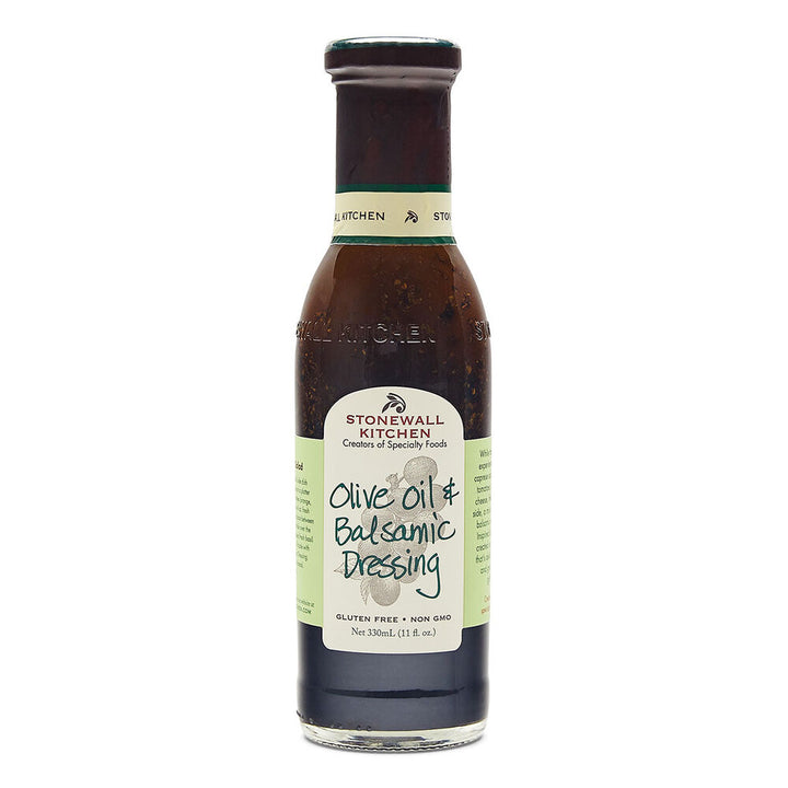Olive Oil &amp; Balsamic Dressing, 11oz, green label, gluten free, non-GMO. Only available in 11oz size.