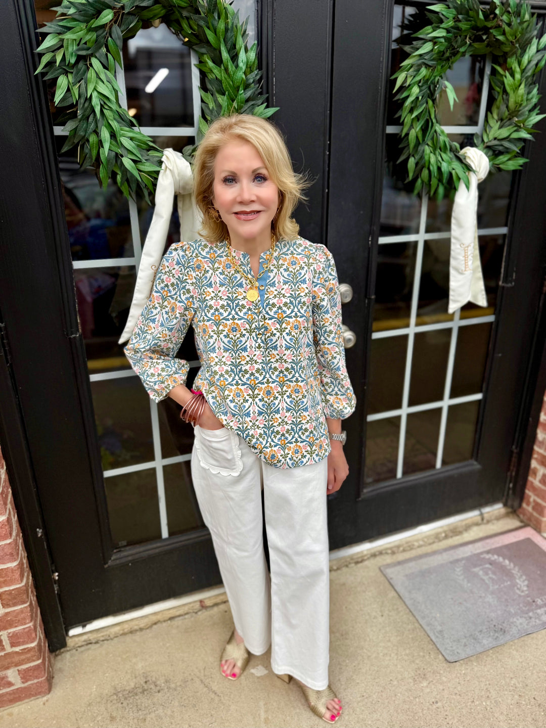 Riley Ashdown Abbey Top shown; available in sizes XS–XL.