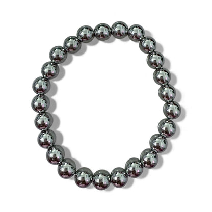 Stainless Steel Ball Beaded Stretch Bracelet