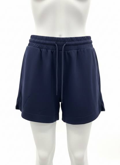 Navy Blue White Birch Shorts