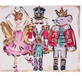 The Nutcracker Waltz canvas painting.