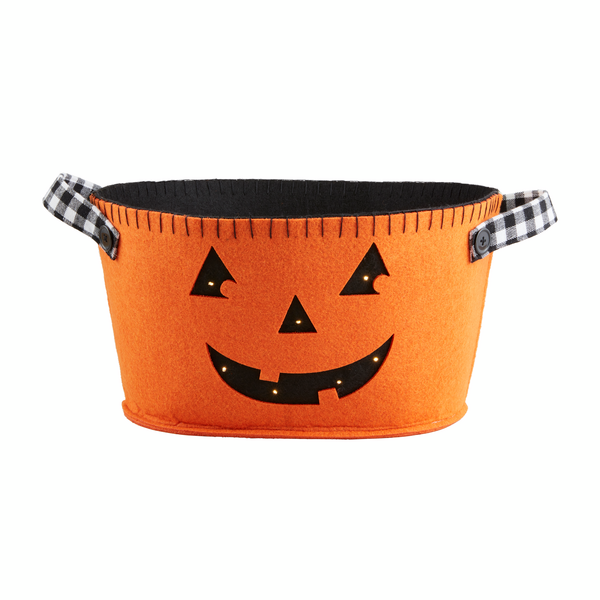 Reversible Ghost & Jack-O-Lantern Bucket