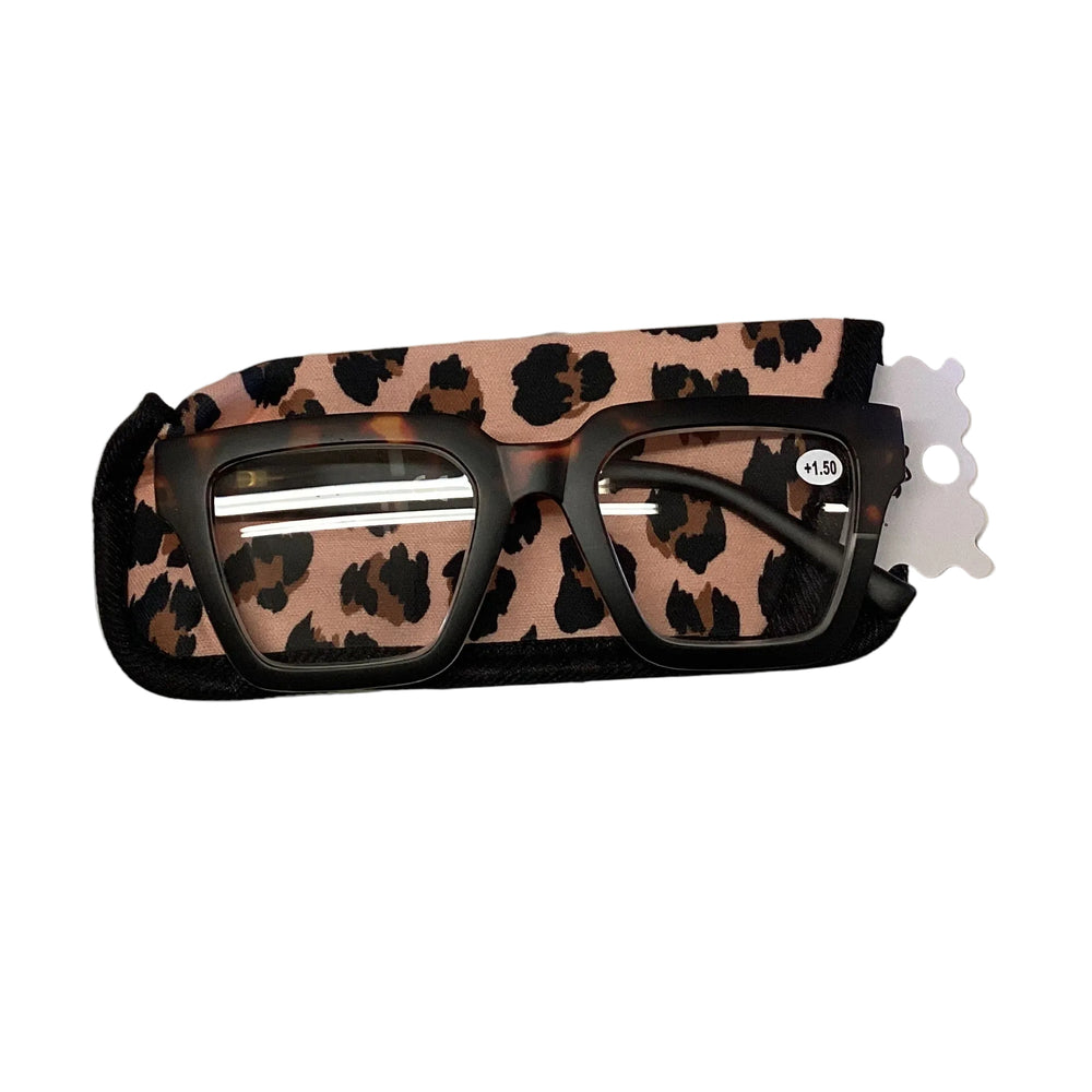 Wildside Vision Readers, tortoiseshell pattern, +1.50 strength.