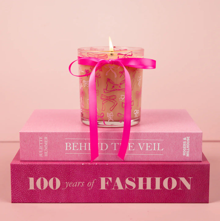 Sweet Grace Collection Pink Bow Candle 