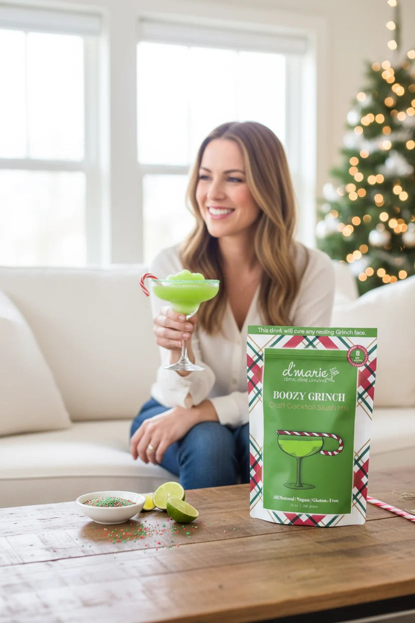 Boozy Grinch 10 oz. | d'marie Drink Mixes
