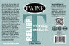 Relief Roll On" label with 1000mg CBD, usage info, pain relief claims, QR code, supplement facts; sizes: not specified.