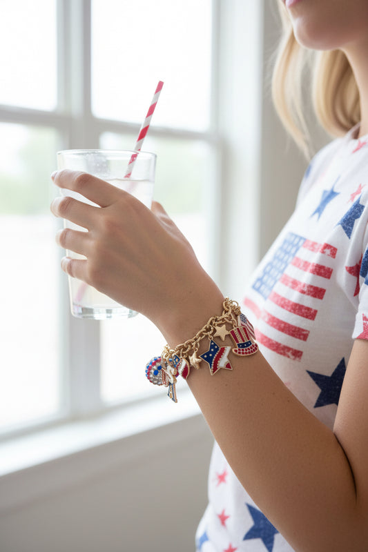 Americana Charm Bracelet