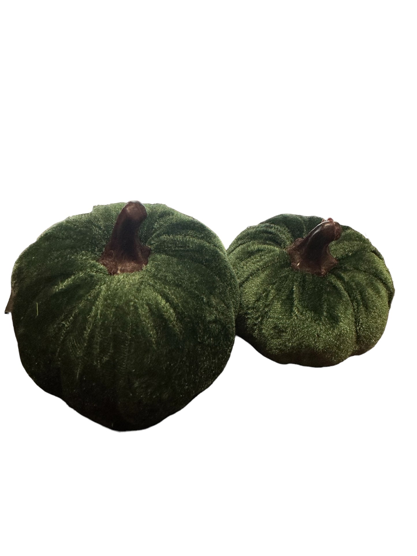 2.5" Mini Velvet Pumpkin