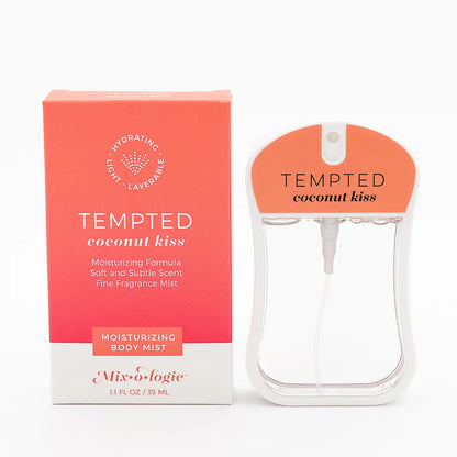Tempted Coconut Twist Moisturizing Body Mist | Mix O Logie