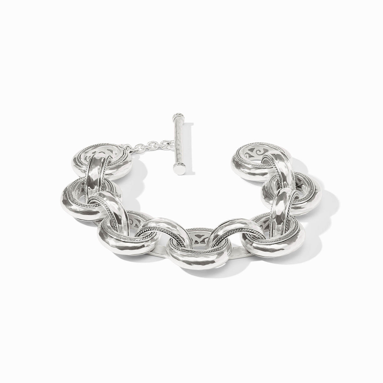 Cannes Demi Link Bracelet Silver