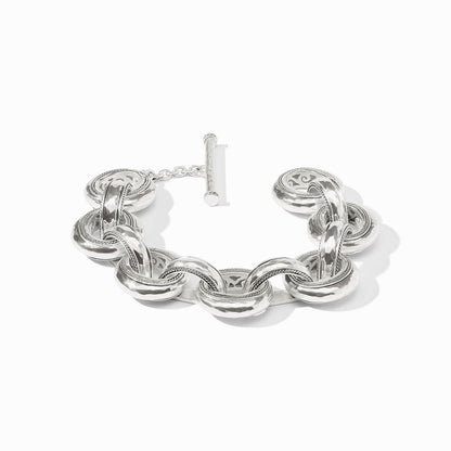 Cannes Demi Link Bracelet Silver