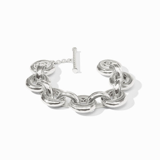 Cannes Demi Link Bracelet Silver