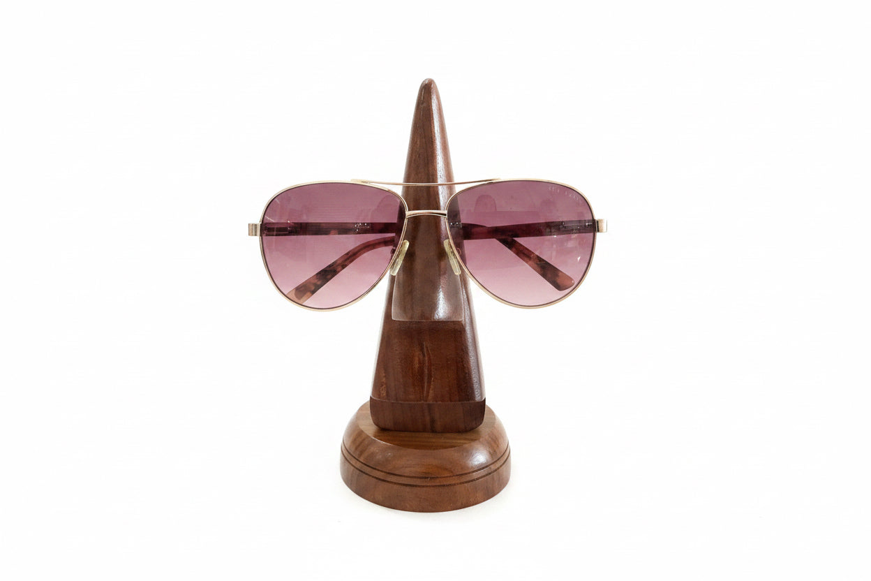 Ted Baker Aviators with pink-tinted lenses, available in sizes S, M, and L.