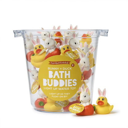 Bunny + Duck Bath Buddies