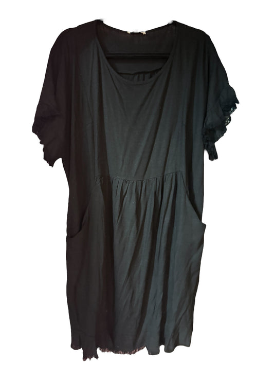 Black Linen Dress