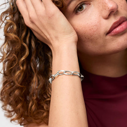 Solara Link Bracelet Silver