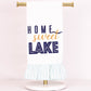 Home Sweet Lake Ruffle Hand Towel