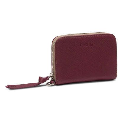 Zippy Wallet, Plum