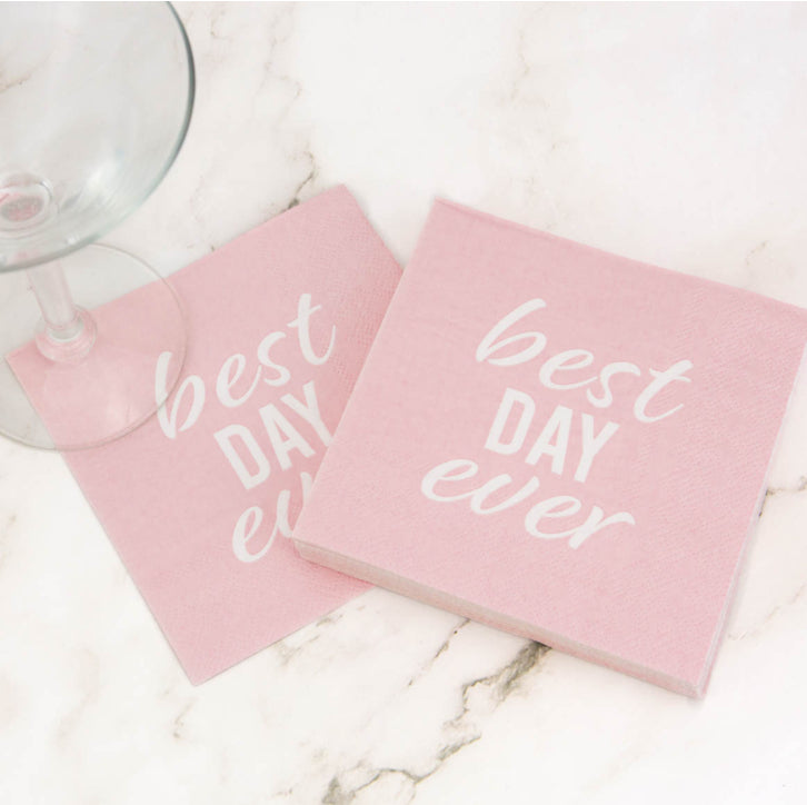 Best Day Ever Cocktail Napkins